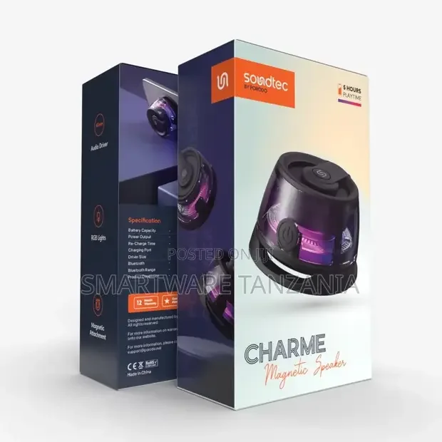 Porodo Soundtec Charme Magnetic Speaker