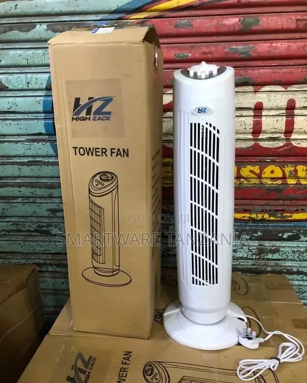 Portable 30-inch Tower Fan For HomeOffice, 3 Speed Settings