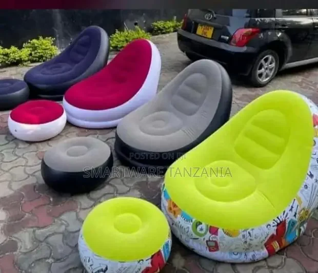 Portable Air Inflatable Lounge Chair Indoor And Outdoor