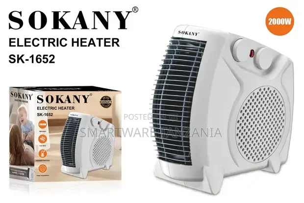 Portable Electric Fan Heater (17-37°C)