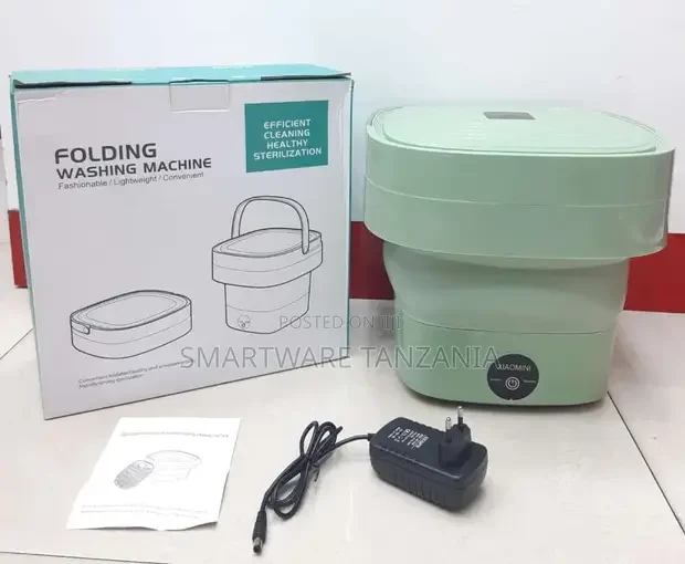 Portable Foldable Cloths Washing Machine And Spin Dryer