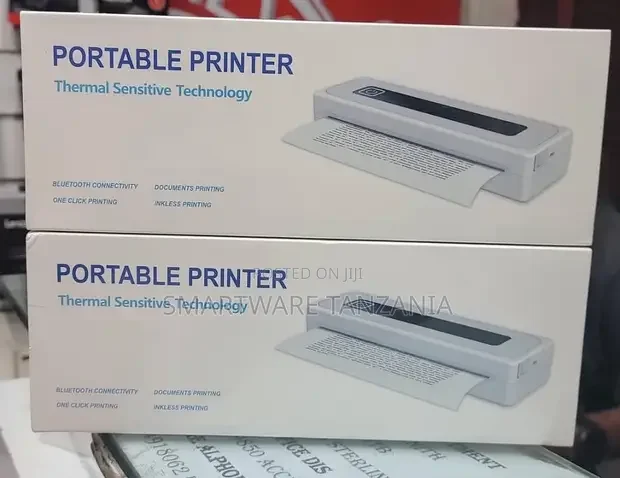 Portable Inkless Thermal Printer For BusinessOfficeHome