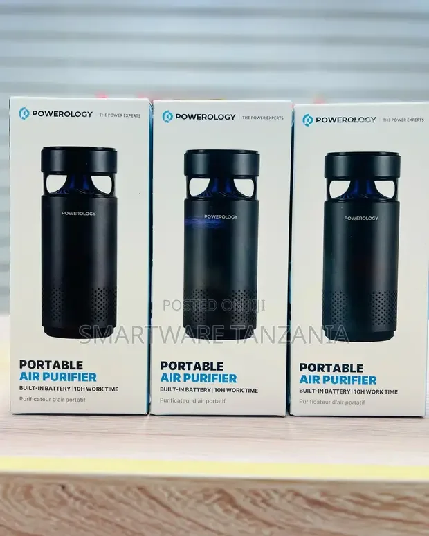 Powerology Portable Mini Air Purifier Uvc Led Sterlization