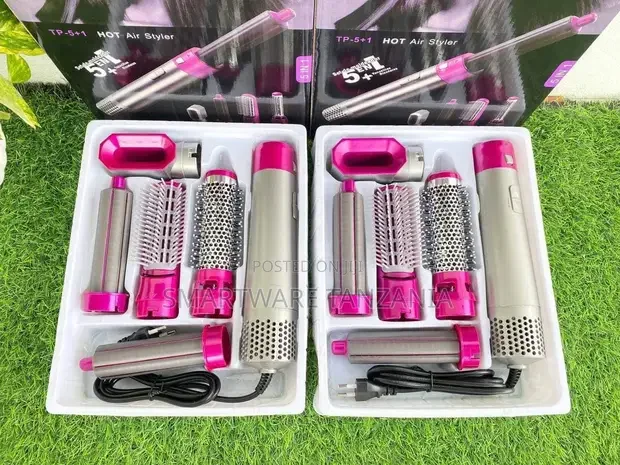 Pre-styling Half Brush And Drying Nozzle, Styling Curlers