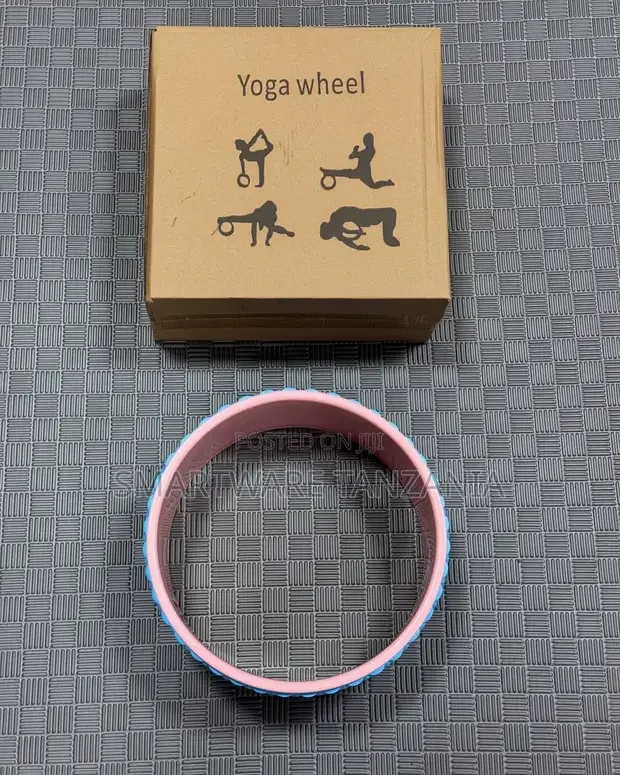 Premium Yoga Wheel Roller for Backbends and Flexibility Poses