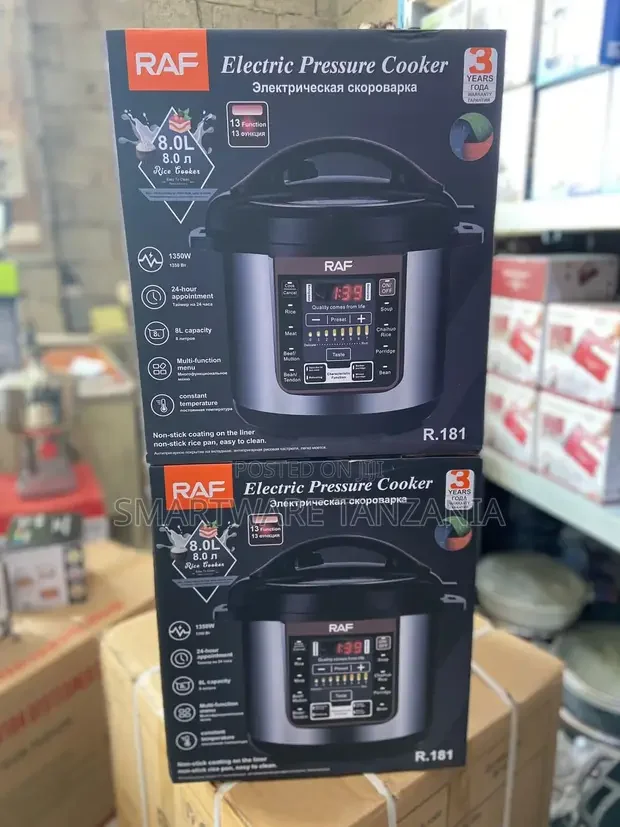 Pressure Cooker Egg Boiler, Rice Cooker, Steamer And Warmer