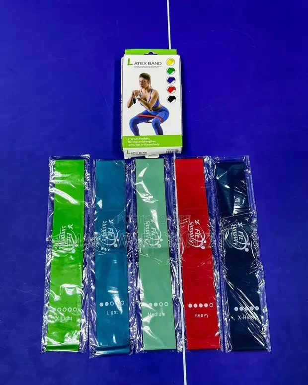 Pull Up Assistance Bands Set, 5 Resistance Excerise Bands