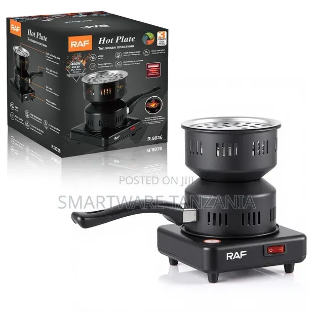 Raf Electric Hot Plate R.8036 450w Charcoal Burner Coffee Heater