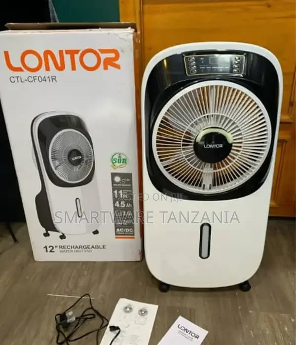 Rechargeable Air Cooler, 11 Hours Working, 12V 4.5ah 3 Speed