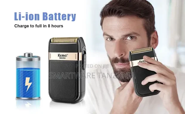 Rechargeable Electric Razor, Waterproof DryWet Shaving