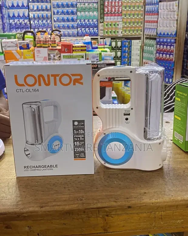 Rechargeable LED - Emergency Light for Home, Hiking, Camping