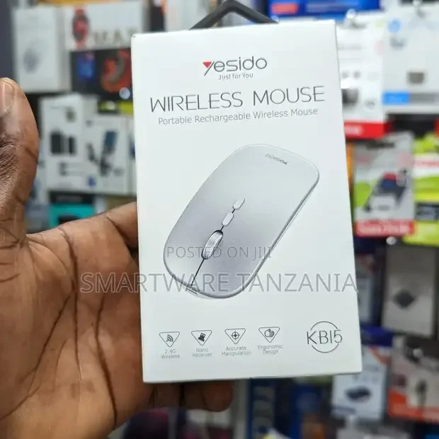 Rechargeable Wireless Mouse For Laptop, Pc, Mac, iPad, Computer