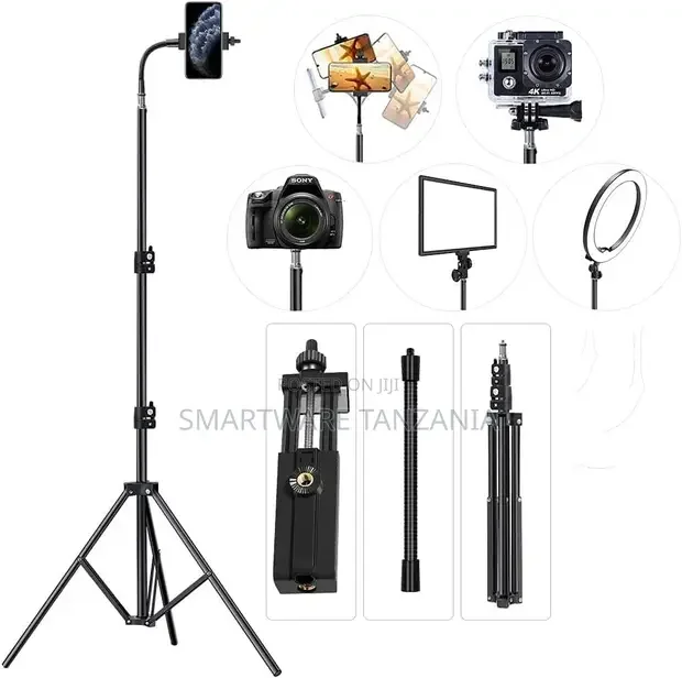 Recording Vlogging, Streaming, Photography Rotatable Stand