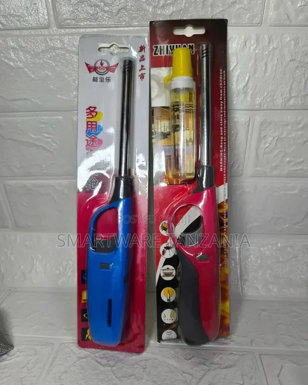 Refillable Gas Lighter Spark Kitchen Stick Lighter