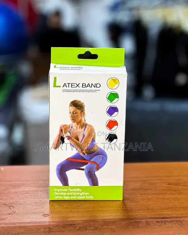 Resistance Band [Set Of 5] Fitness Band Gymnastics Band