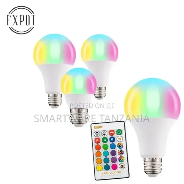 RGBW Bulb With Remote Control