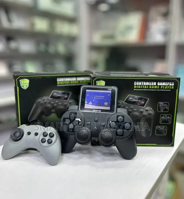 S10 Controller Gamepad Digital Game Player 520 Classic Games Built-In