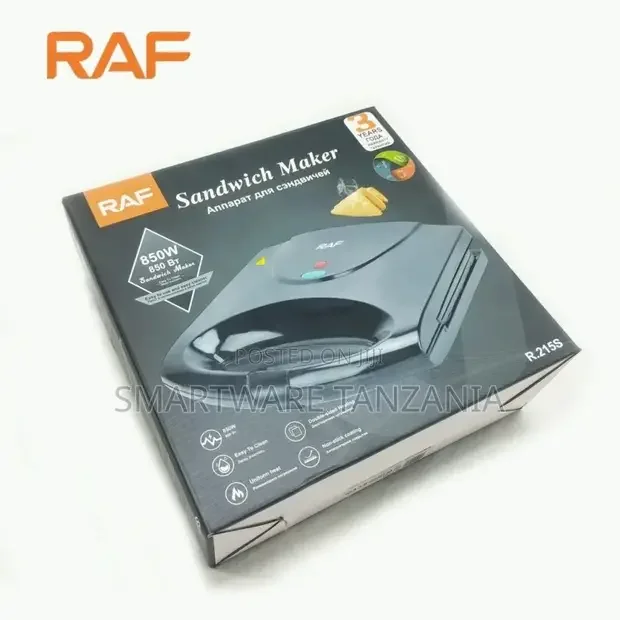 Sandwich Maker 4 Slice R.215S Non-stick Coating Dual Heating