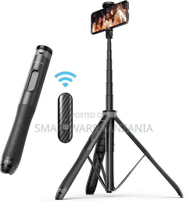 Selfie Stick Tripod Mini Extendable 3in1 Aluminum Bluetooth