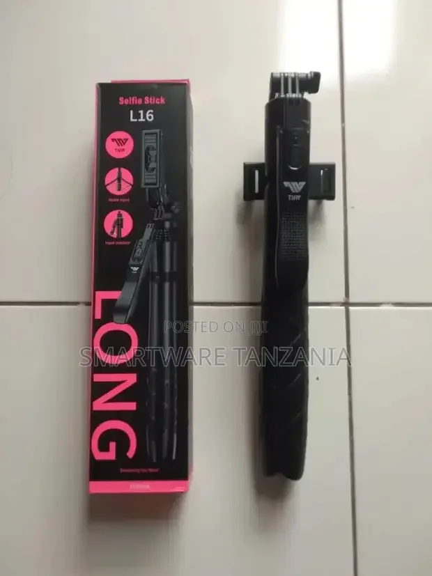 Selfie Stick With Tripod Stand 360 Degree Rotation Quadripod