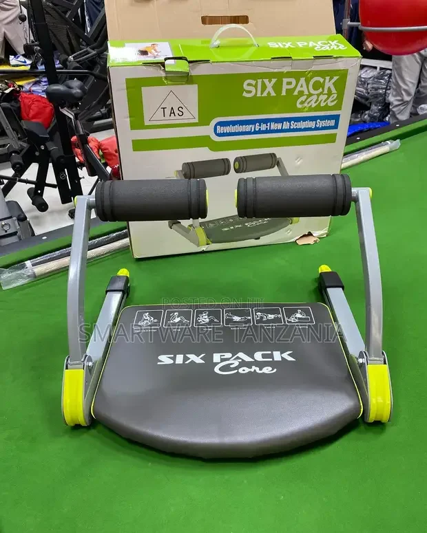 Six Pack Core Workout Machine--green  Grey