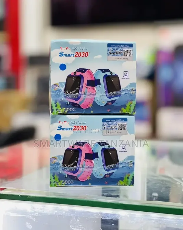 Smart 2030 Kids Waterproof Gps Watch  C003 Pink Blue