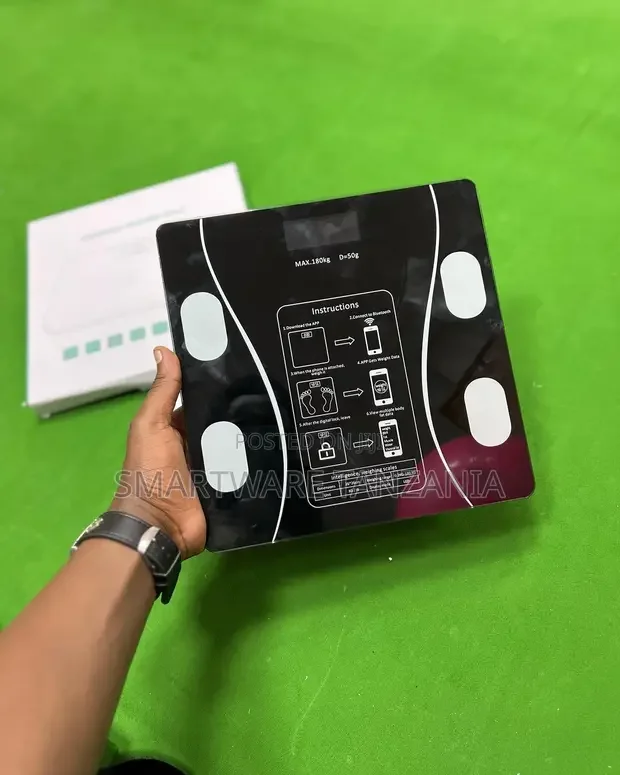 Smart Scale For Body Weight And Fat Percentage LCD Display