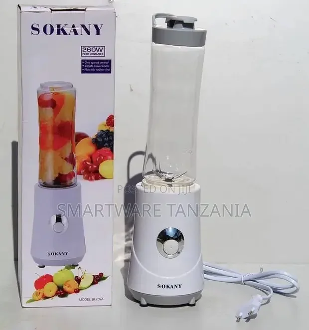 Sokany - 260W 400ml Portable Smoothie Maker