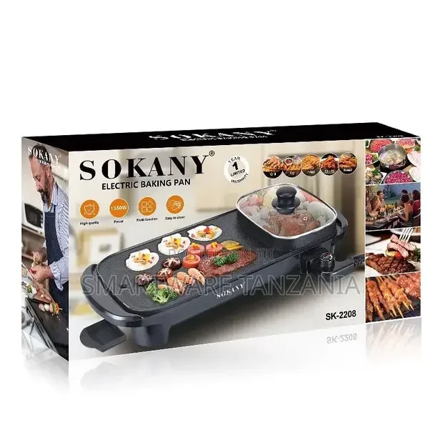 Sokany Pot, Sokany Electric Baking Pan, Griller