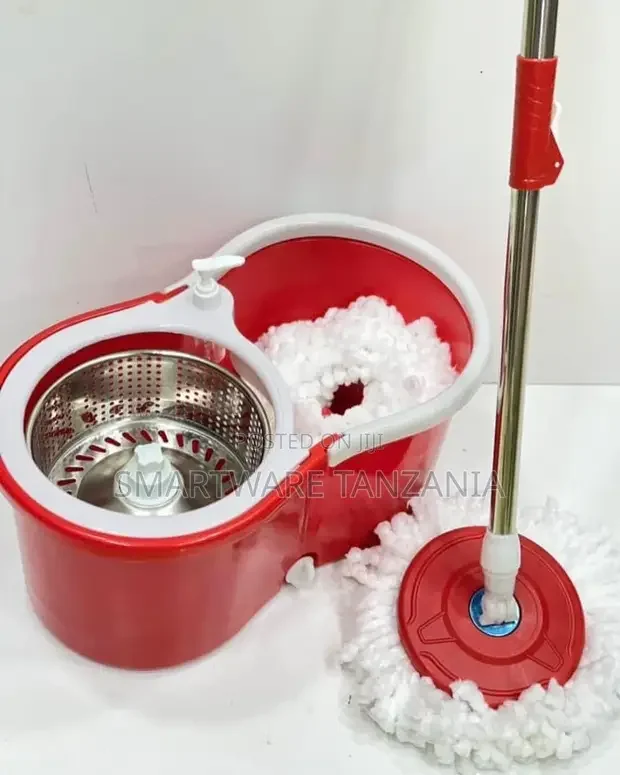 Spin Mop Floor Cleaning Bucket Mop With 2 Refills