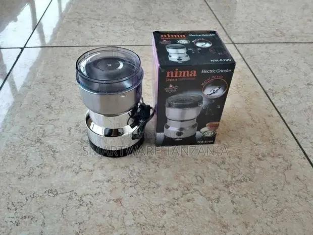 Stainless Steel Electric Coffee Bean Grinder Tool For Home