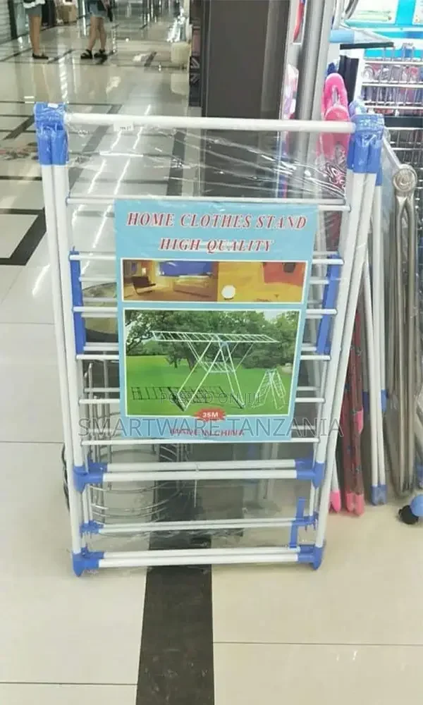 Stainless Steel Foldable Cloth Dryer Stand Double Rack Cloth