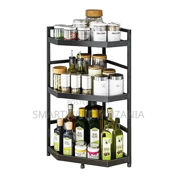 Stainless Steel Kitchen Spice Rack 3 Tier Seasoning Rack