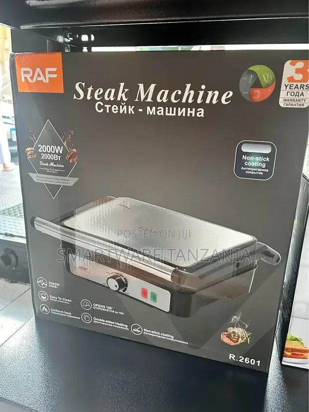 Steak Machine  2000W  Double-sided Baking Tray
