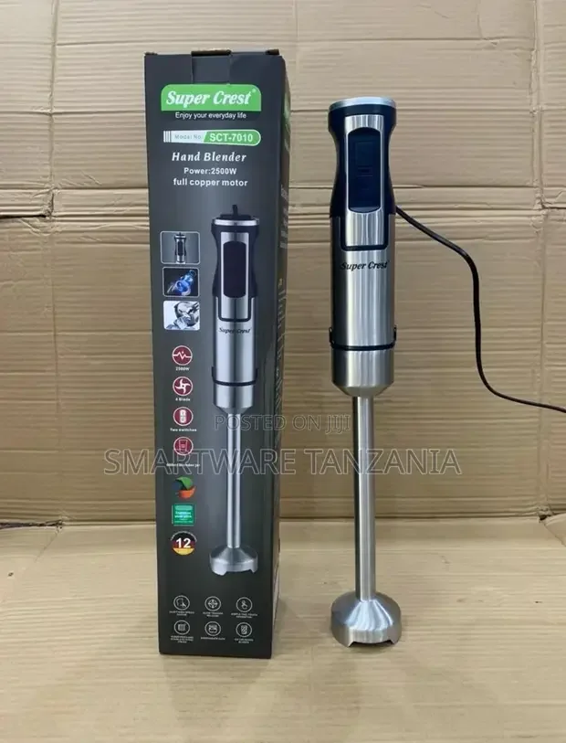 Super Crest Hand Blender  Stick Blender Mixer