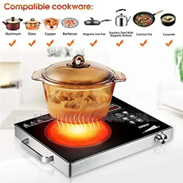 Touch Scree Induction Cooker, Intelligent Energy-Saving