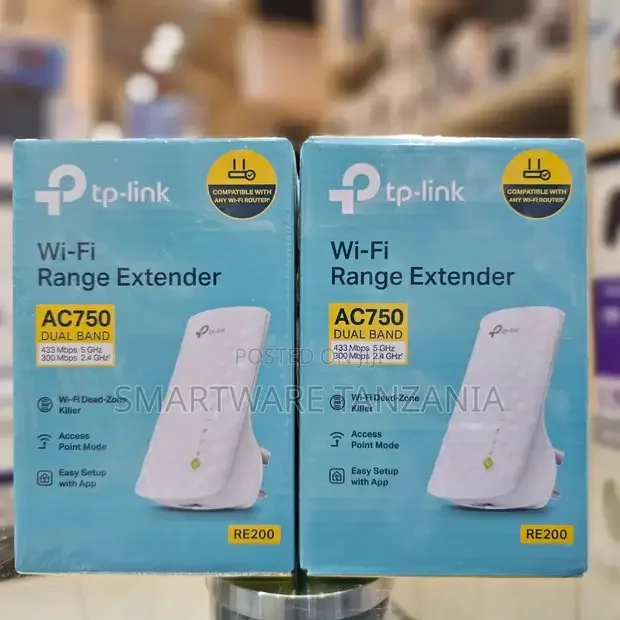 TP-LINK AC750 Dual Band Wi-fi Range Extender