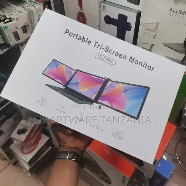 Travel Laptop Monitor Extender With With Windows, Mac, Linux