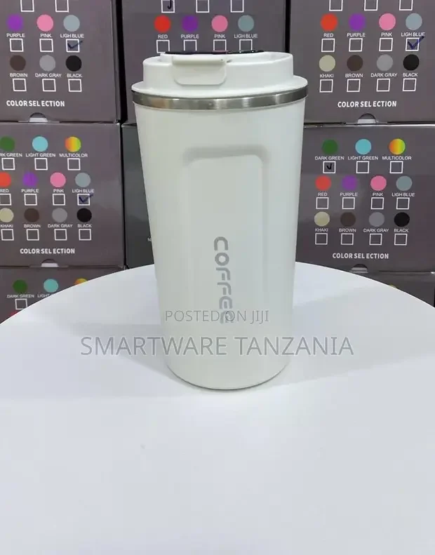 Travel Mug, Insulated Coffee Cup With Leakproof Lid Vacuum