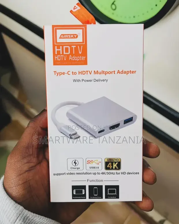 Type C to HDMI Multiport Adapter USB 3.1 Type C USB C