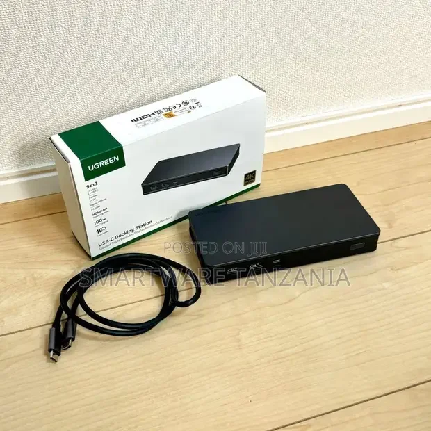Ugreen 9-in-1 Usb-C Hub Dock Hdmi Triple Monitor 100w Charge