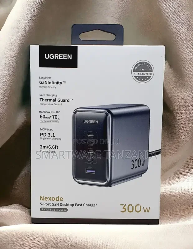 Ugreen Nexode 5-Port Gan Desktop Fast Charger 300w