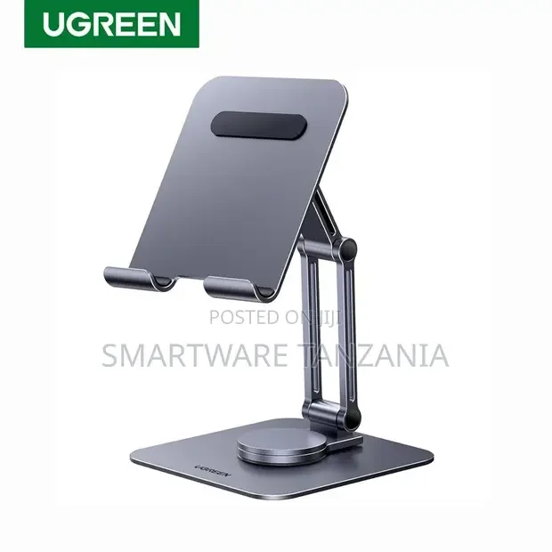 Ugreen Tablet Stand Desk Swivel 360 Rotating Base Aluminum Adjustable