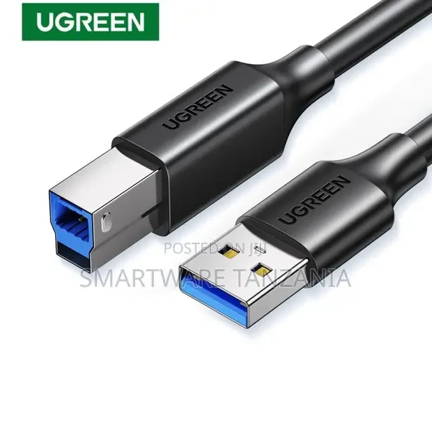 Ugreen Usb 3.0 Printer Cable Type-a to B Nickel Plated High-Speed Cord