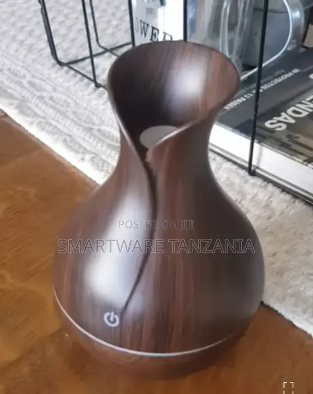 Ultrasonic Air Humidifier And Aromatherapy Diffuser Wooden