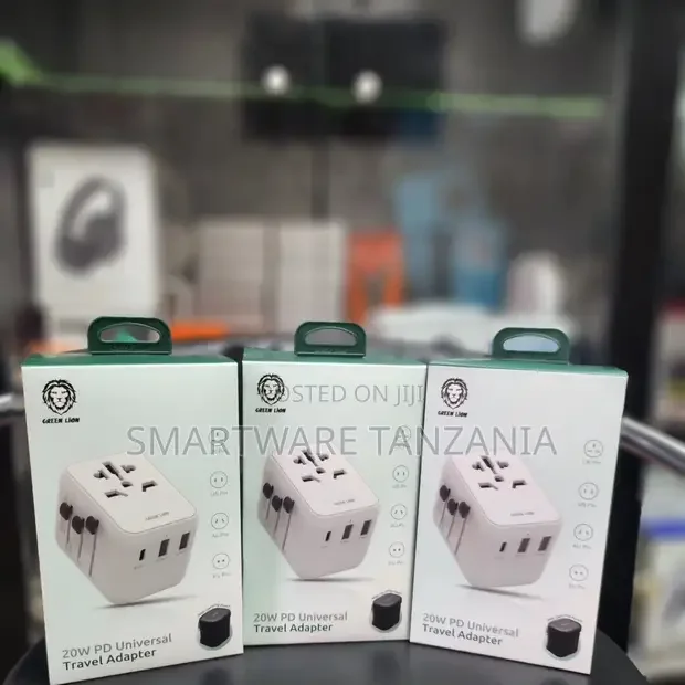 Universal Travel Adapter With EuUsaUkAus Plugs
