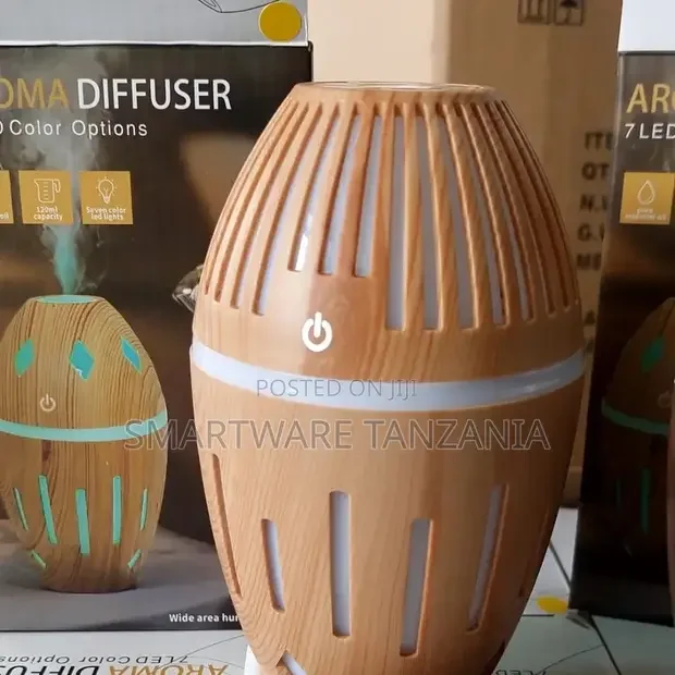 USB Air Humidifier, Free Filter Wood Grain Air Purifier