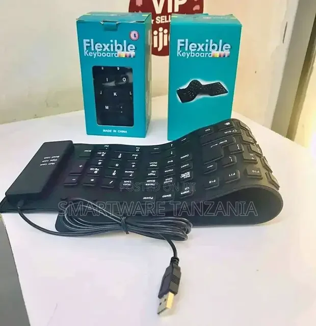 USB Keyboard – Waterproof And Washable – Easy To Carry
