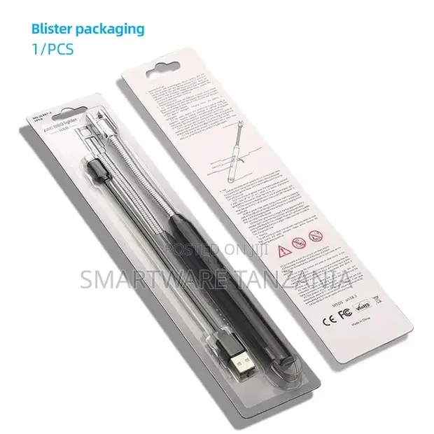 USB Rechargeable Electric Gas Lighter Kitchen Lighter