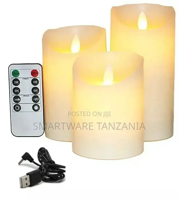 USB Rechargeable Wax Candle